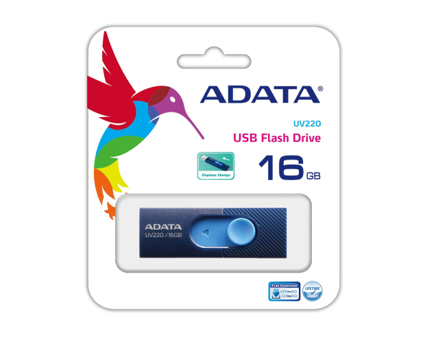 ADATA 16GB UV220 niebieski - 425742 - zdjęcie 2